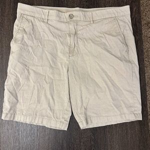 Men's Marc Anthony Khaki Shorts - Tan - 36 Waist